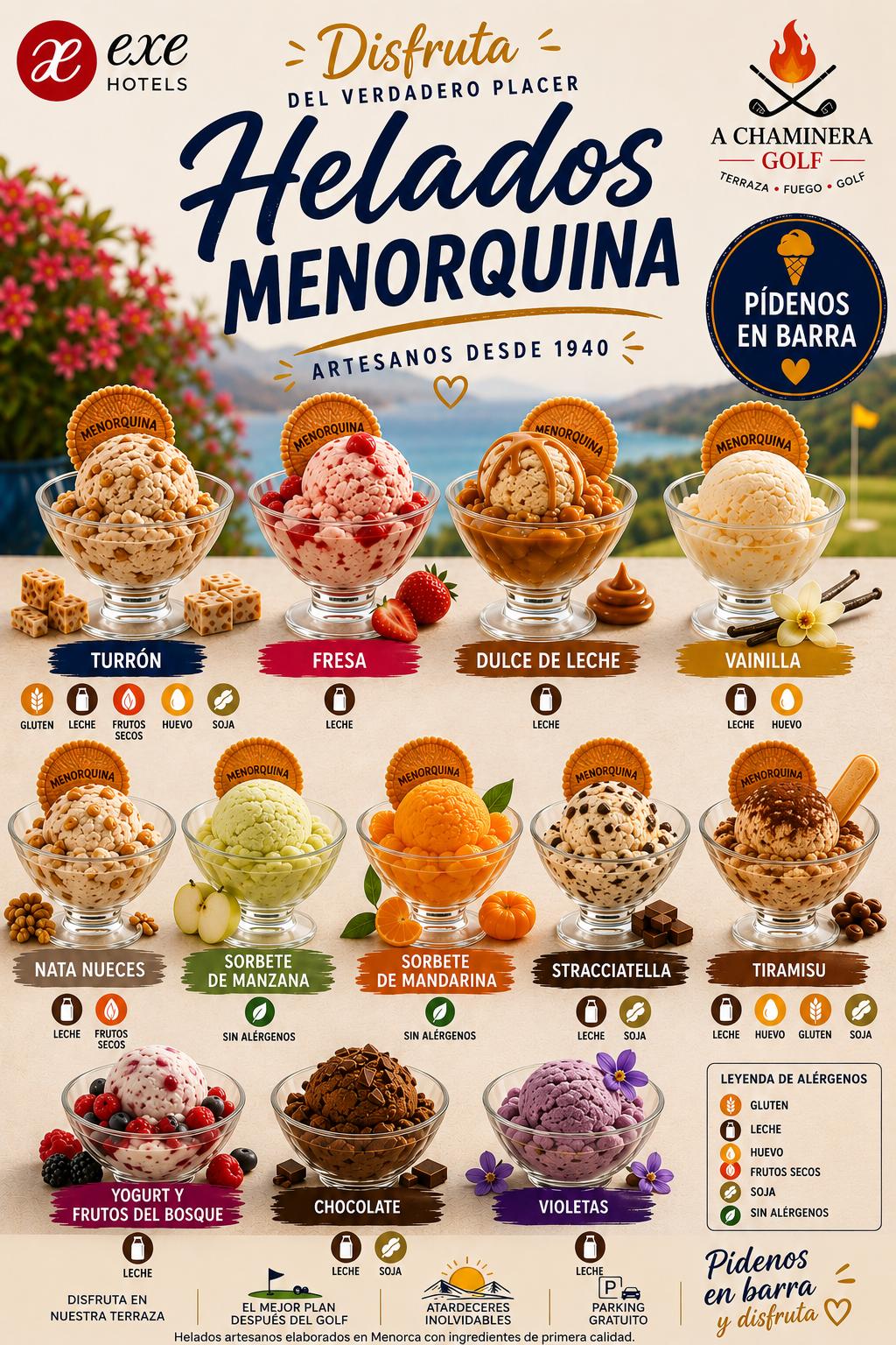 Menú Infantil A Chaminera