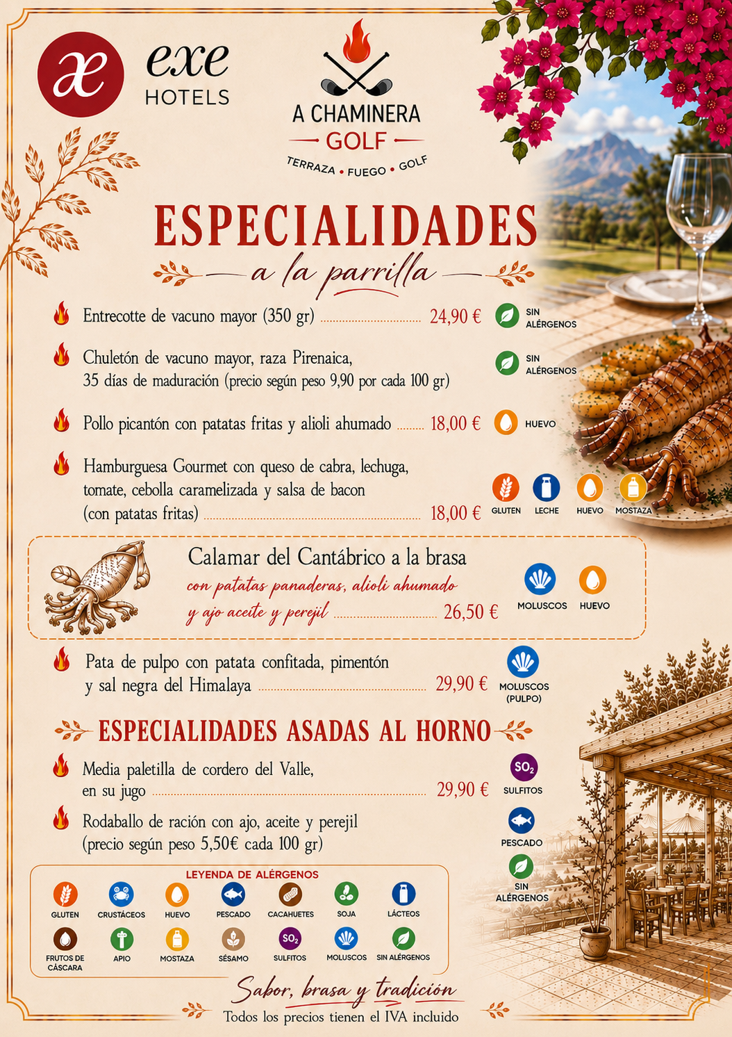 Restaurante Hotel Exe Las Margas Golf